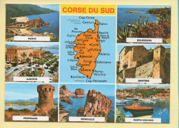 20. 2A. CORSE DU SUD – Multivues – Contour Géographique (voir Scan Recto/verso) - Sonstige & Ohne Zuordnung