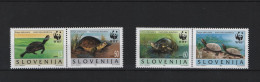 WWF Issue Michel Cat.No.Slovenien 131/134 Mnh/** - Unused Stamps