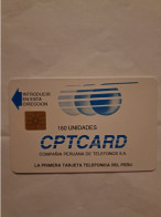 PEROU FIRST CARD TEST INTERCONEXION NACIONAL160U NEUVE MINT - Peru