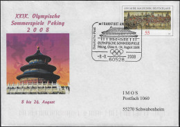 Allemagne 2008. Entier Postal, Enveloppe Jeux Olympiques De Pékin - Summer 2008: Beijing