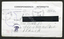 WWII - Lettera Internato Italiano Campo Concentramento N. 5 Sud Rhodesia 1943 - Unclassified