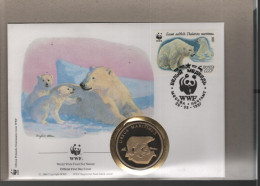 WWF Issue Michel Cat.No. UdSSR Coin Cover - FDC