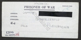 WWII Lettera Prigioniero Italiano Di Guerra - Fort Meade Camp (U.S.A.) - 1944 - Non Classés