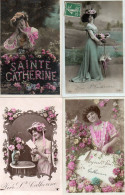 4V5Hy  Lot De 13 Cpa De Sainte Catherine - Firstnames