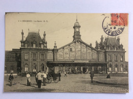 ROUBAIX (59) : La Gare - E.C. - 1906 - Stations Without Trains