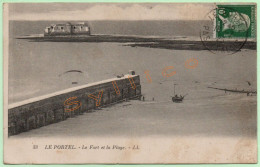 33. LE PORTEL - LE FORT ET LA PLAGE - LL. (62) - Le Portel