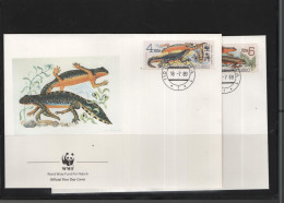 WWF Issue Michel Cat.No. Tschechoslovakei M3007/3010 FDC - FDC