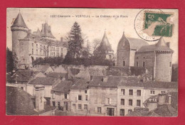 AD372 16 VERTEUIL LE CHATEAU ET LA PLACE  - - Autres & Non Classés