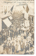 CP Photo Procession Du Saint-Sacrement Bruxelles? 1902 - Festivals, Events