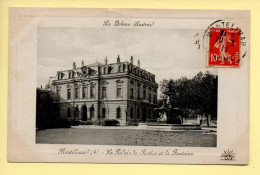 26. MONTELIMAR – Le Palais De Justice Et La Fontaine (voir Scan Recto/verso) - Montelimar