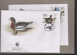 WWF Issue Michel Cat.No. Ukraine 282/285 FDC - FDC