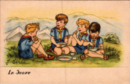 Carte Humour     -   Enfants  - La Soupe               AQ1077 - Scènes & Paysages