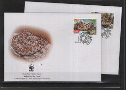 WWF Issue Michel Cat.No. Ukraine 502/505 FDC - FDC