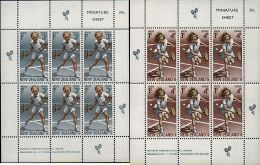 162269 MNH NUEVA ZELANDA 1972 TENIS JUVENIL - ...-1855 Prephilately