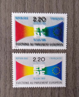 Superbe Variété N°2574b Maury De 1989 NEUF** Luxe Double Impression Grosse Cote - Unused Stamps