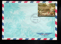 POLYNESIE FDC 1984 EXPO AUSIPEX - FDC