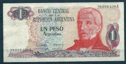 ARGENTINA - ARGENTINIEN - 1 PESO 1983 - 84 - SIN CIRCULAR - UNZIRKULIERT - UNCIRCULATED - Argentine