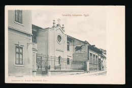 Eger Synagogue Judaica Hungary  DK235 About 1900 - Jewish