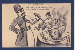 CPSM H.S Satirique Anti Hitler Germanie Allemagne Russie Staline Non Circulée - Satiriques