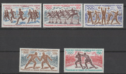 CONGO PA SERIE N° 129 A 133  NEUF** LUXE - Mint/hinged