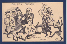 CPSM H.S Satirique Anti Hitler Germanie Allemagne Russie Staline Non Circulée - Satirical