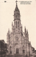 CHATEAUNEUF SUR CHER : FACADE DE LA BASILIQUE NOTRE DAME DES ENFANTS - Chateauneuf Sur Cher