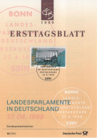 Germany Deutschland 1999-10 Bremische Burgerschaft, Landesparlamente, State Parliaments, Bremen, Canceled In Bonn - 1991-2000