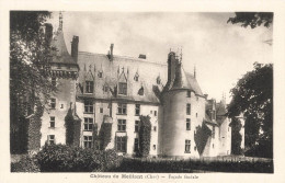 MEILLANT : LE CHATEAU - FACADE FEODALE - Meillant