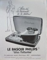 PUBLICITE Papier - PUB -  Rasoir Philips - Advertising