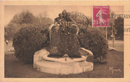 DIJON : LES PETITS TABLEAUX DE BOURGOGNE - LA FONTAINE "JEUNESSES" OEUVRE DE MAX BLONDAT - Dijon