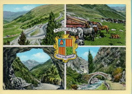 Andorre : VALLS D'ANDORRA / Multivues / Blason (voir Scan Recto/verso) - Andorre