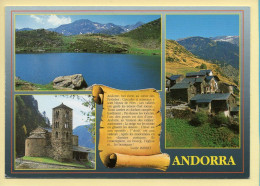 Andorre : VALLS D'ANDORRA / 3 Vues / Parchemin (voir Scan Recto/verso) - Andorra