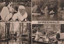 82391 - Spreewald - 4 Teilbilder - 1969 - Autres & Non Classés