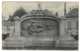 28 Chartres -   Monument Eleve A La Gloire De Pasteur  En Memoire De Ses Experiences  Sur La Vaccination  Charbonneuse - Chartres