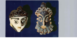 Masque Puniques En Pâte De Verre (Carthage - Musée Du Bardo) - Tunisia