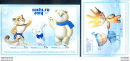 Sport. Olimpiadi Sochi 2012. Mascotte. - Blocks & Sheetlets & Panes