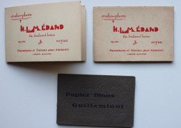 Lot Mini-albums Photos Royan Plage Bac Port Casino - Charente-Maritime Années 1930 - Lieux