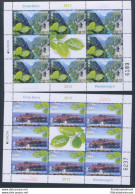 2012 EUROPA CEPT, Montenegro, 2 Minifogli Di 8 Valori, Turismo, MNH** - Andere & Zonder Classificatie