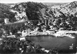 P-24-Mi-Is-3294 : ENVIRONS DE MARSEILLE. LA REDONNE LE VIADUC ET SON PORT. VUE AERIENNE - Sonstige & Ohne Zuordnung