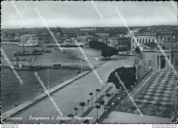 Cg529 Cartolina Siracusa Citta' Lungomare E Stazione Marittima - Siracusa