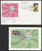2006 Turkey FIFA World Cup In Germany Privately Produced Commemorative Cover And Maximum Card Pair - 2006 – Duitsland