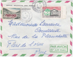 MADAGASCAR : Lettre Pour La France - Madagascar (1960-...)