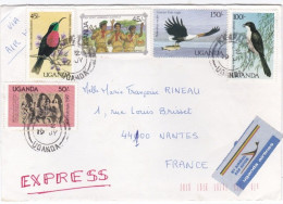 OUGANDA : Lettre Pour La France - Ouganda (1962-...)