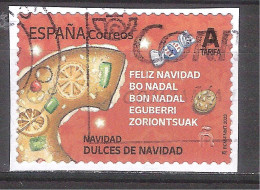 España 2023 - 1 Sello Usado Y Circulado- Navidad 2023-Dulces Navideños - Oblitérés