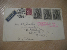 LISBOA 1953 To England Air Mail Cancel Cover PORTUGAL - Brieven En Documenten