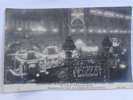 CPA 75 - PARIS - Exposition Décennale De L'automobile (Novembre 1907) Illumination Des Stands (Grand Palais) - Exhibitions