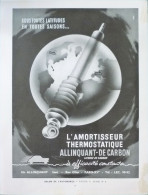 PUBLICITE Papier - PUB - Amortisseur De Carbon - Advertising