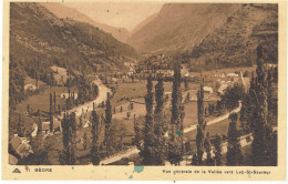 CPSM FRANCE 65 HAUTES-PYRENEES GEDRE - Vue Générale De La Vallée Vers Luz-Saint-Sauveur - Autres & Non Classés