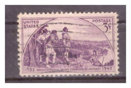 USA - 1942 150° Anniversario Dell'annessione Del Kentucky Nella Confederazione - Gebraucht