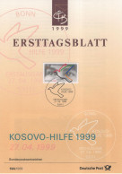 Germany Deutschland 1999-14A Kosovo-Hilfe Aid, Canceled In Bonn - 1991-2000